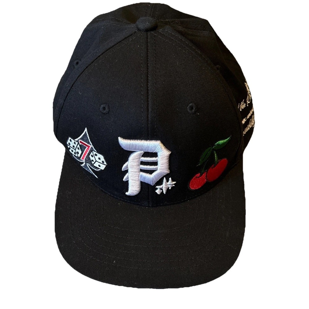 Primitive Skateboards Trucker Cap Seven Spades Snapback Cherry Black